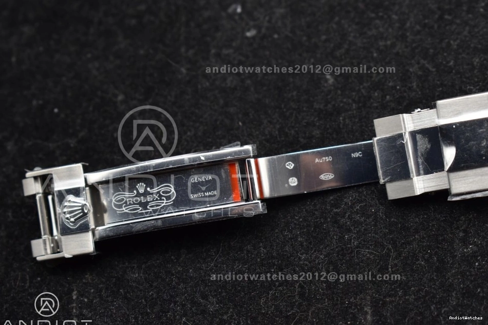 Silver Daytona Oysterflex Best V6 Edition Strap QF on 1:1 Black SH4131 Minimalist Dial 126519 821 (Weighted) 0103